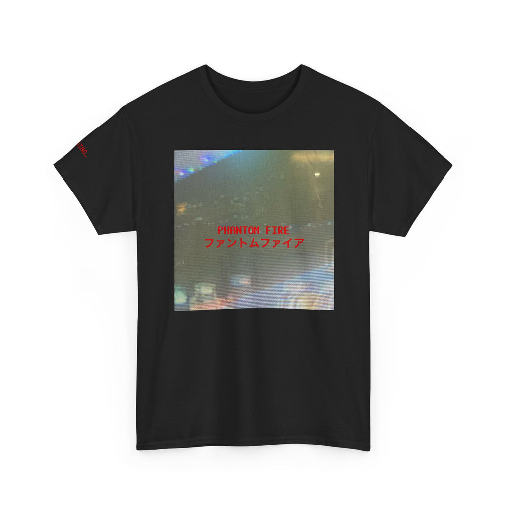 PHANTOM FIRE (TV SCREEN JAPENESE TEXT) Unisex Heavy Cotton Tee