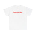 PHANTOM FIRE Unisex Heavy Cotton Tee,  Puerto Rican Pride Top, Graphic Tee,